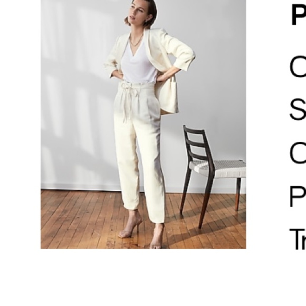 NWT Express linen blend pants
